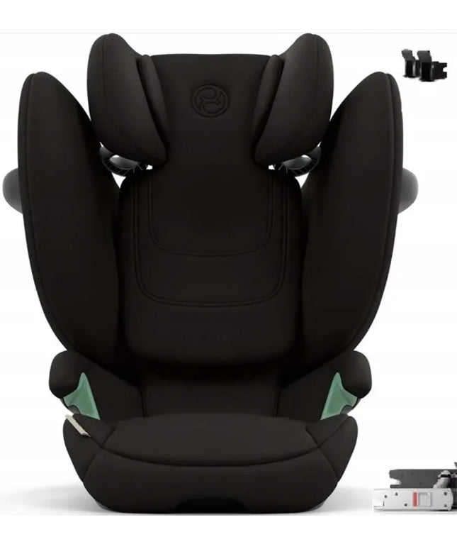 Automobilinė kėdutė Cybex Solution G2, 100–152 cm, 15–50 kg (Comfort), Magic Black