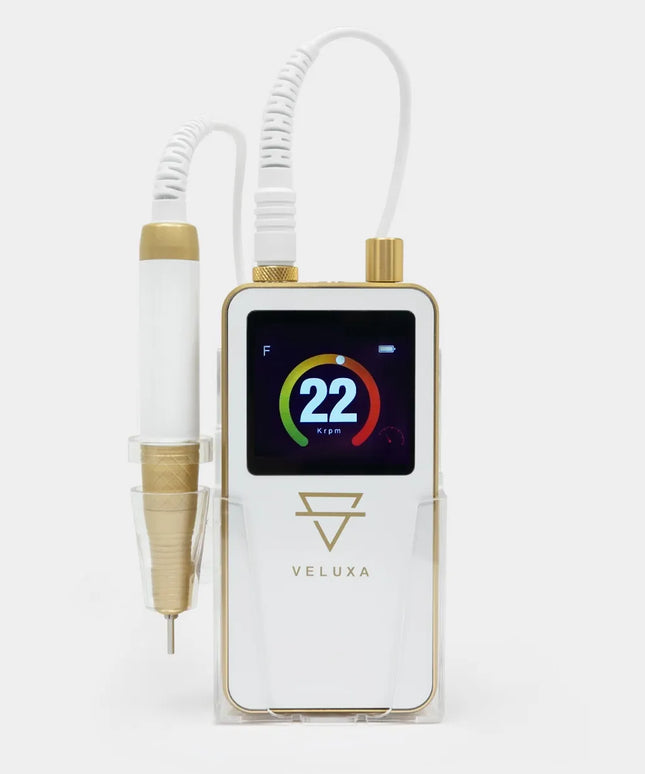 Belaidė nagų freza manikiūrui ir pedikiūrui Veluxa F1, 80 W, 45 000 aps./min.