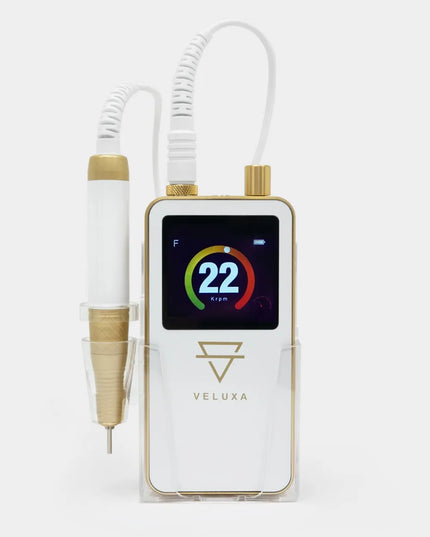 Belaidė nagų freza manikiūrui ir pedikiūrui Veluxa F1, 80 W, 45 000 aps./min.