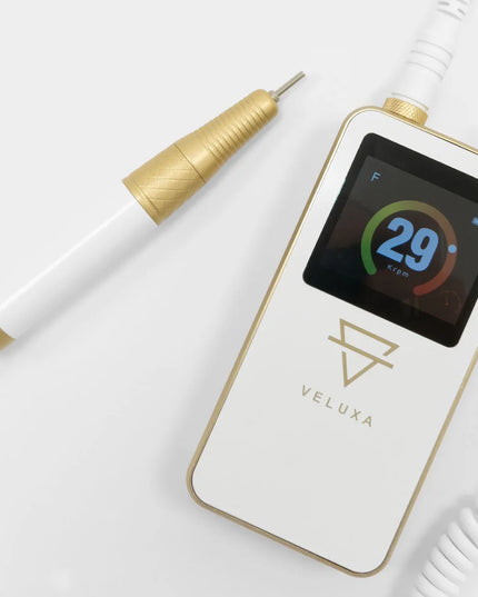 Belaidė nagų freza manikiūrui ir pedikiūrui Veluxa F1, 80 W, 45 000 aps./min.