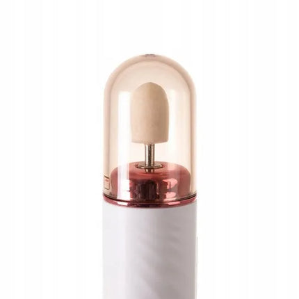 Beautylushh 25805 belaidė nagų frezavimo frezėlė su USB-C, 6 antgaliais ir dėklu