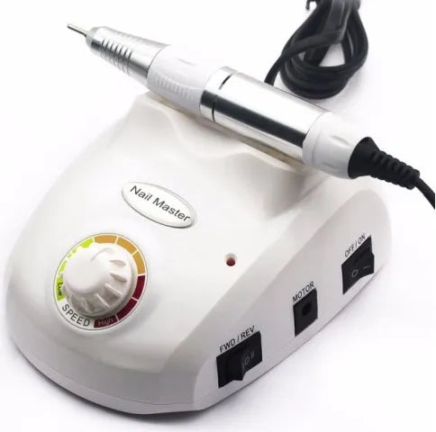 eVanda Nail Drill EV208 DM208 65 W nagų frezavimo mašinėlė manikiūrui ir pedikiūrui su frezų rinkiniu