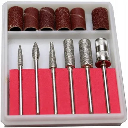 eVanda Nail Drill EV208 DM208 65 W nagų frezavimo mašinėlė manikiūrui ir pedikiūrui su frezų rinkiniu