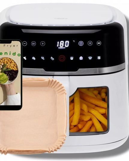 Sveikuoliška oro gruzdintuvė Air Fryer 8L XXL 2500W + 100 įdėklų