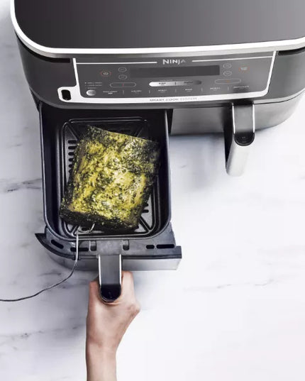 Dviejų zonų oro gruzdintuvė NINJA AF451EU, juoda, 2470 W, 9,5 l, po grąžinimo