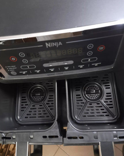Dviejų zonų oro gruzdintuvė NINJA AF451EU, juoda, 2470 W, 9,5 l, po grąžinimo