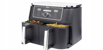 Dvieju kamerų gruzdintuvė Ninja Air Fryer 9,5 L be riebalų AF400EU 40–240C