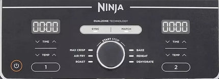 Dviejų zonų oro gruzdintuvė Ninja Air Fryer 9,5L AF400EU 40–240C