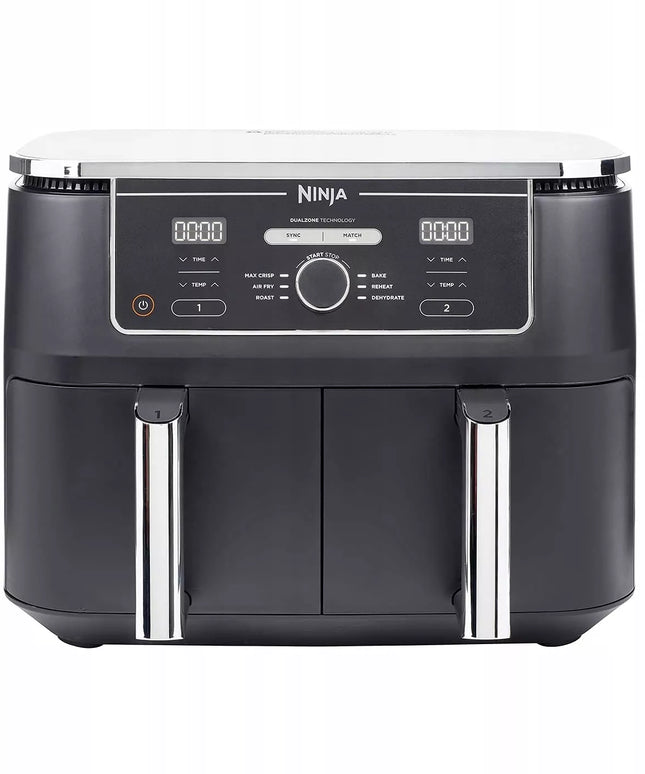 Dvieju kamerų gruzdintuvė Ninja Air Fryer 9,5 L be riebalų AF400EU 40–240C