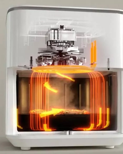 Xiaomi Mi Smart Air Fryer Gruzdintuvė, Balta - 6.5l Grąžinta prekė