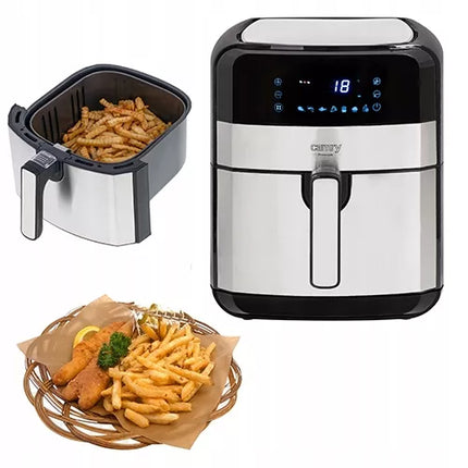 Karšto oro gruzdintuvė 5L Airfryer 9 PROGRAMOS laikmatis LED Camry CR6311