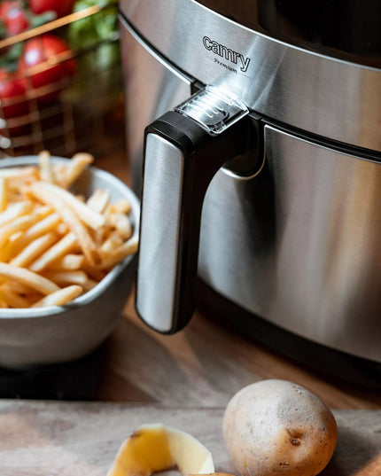 Karšto oro gruzdintuvė 5L Airfryer 9 PROGRAMOS laikmatis LED Camry CR6311
