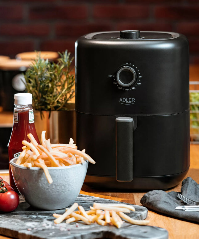 Bebalsis gruzdintuvė Air Fryer 3.0L, galinga 2200W Adler AD6310