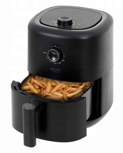 Bebalsva gruzdintuvė „Air Fryer“ 3L, galinga 2200W Adler AD6310 +100x įdėklas