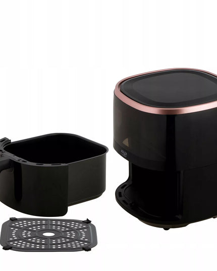 Adler AirFryer bekarboninė gruzdintuvė, 12 programų, 5L | LED ekranas