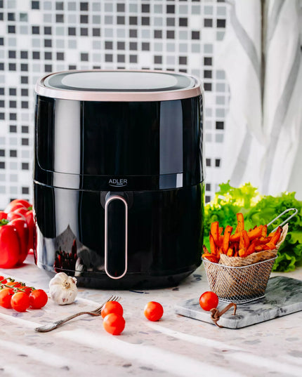Karšto oro gruzdintuvė AirFryer 12 programų 5L | LED ekranas Adler