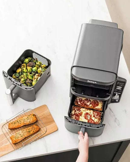 NINJA SL400EU 2470W 9,5l beispaudinis gruzdintuvas, sidabro-pilkas