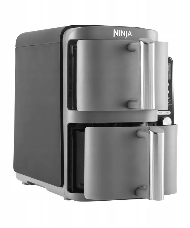 NINJA SL400EU bekamerė gruzdintuvė, sidabrinė-pilka, 2470 W, 9,5 l