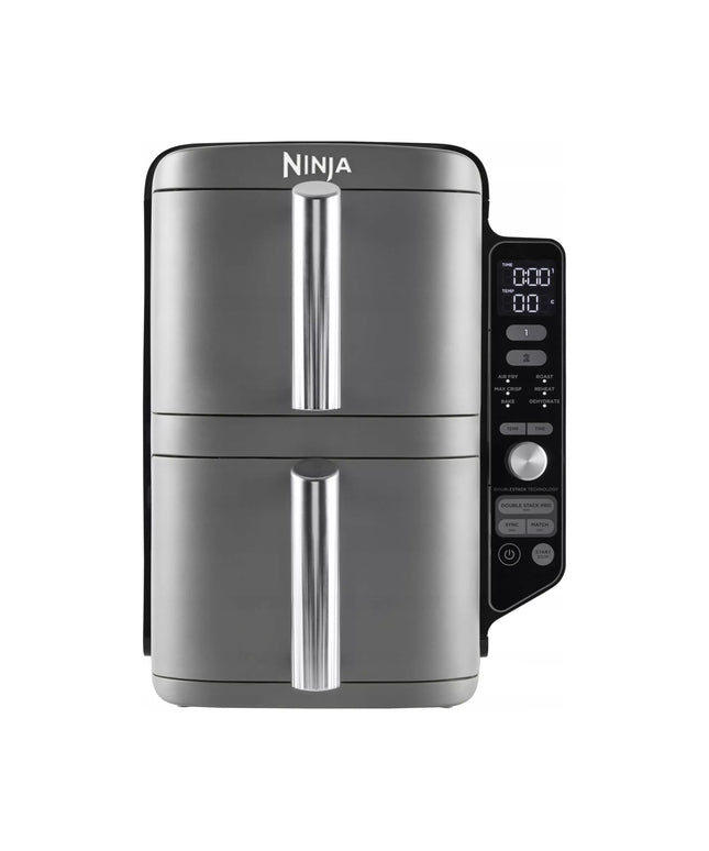 NINJA SL400EU bekamerė gruzdintuvė, sidabrinė-pilka, 2470 W, 9,5 l