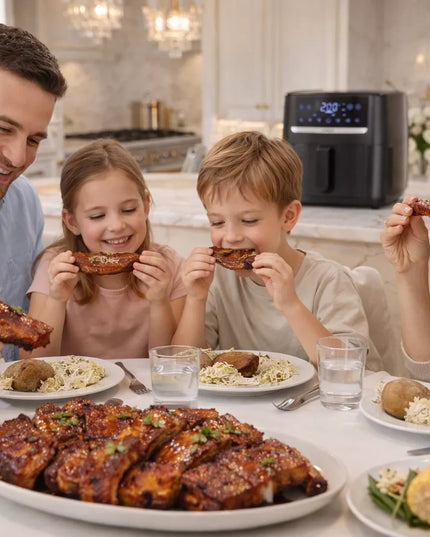 Oro keptuvė Xiaomi Smart AirFryer Juoda Šeimos 1500W - 6L