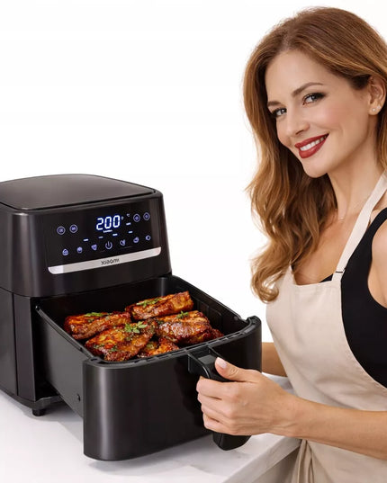 Oro keptuvė Xiaomi Smart AirFryer Juoda Šeimos 1500W - 6L