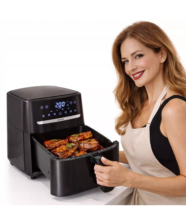 Oro keptuvė Xiaomi Smart AirFryer Juoda Šeimos 1500W - 6L