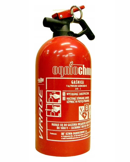 „Ogniochron“ 1 kg automobilinis miltelinis gesintuvas, 21B C