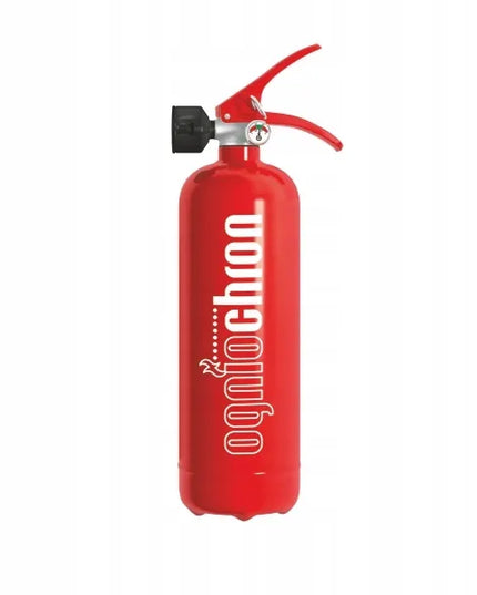 Ogniochron buitinė skysčio gesinimo priemonė 2 kg UGD-2x, raudona, pagaminta 2026 m.