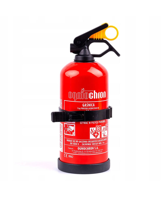 GP-1 BC miltelinis gesintuvas, 1 kg, su laikikliu