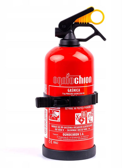 GP-1 BC miltelinis gesintuvas, 1 kg, su laikikliu