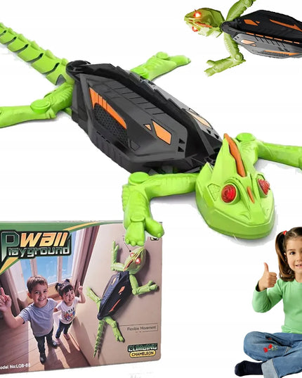 Interaktyvus „HEX BOTS Wall Climber“ driežas – nuotoliniu būdu valdomas robotas, ropojantis sienomis
