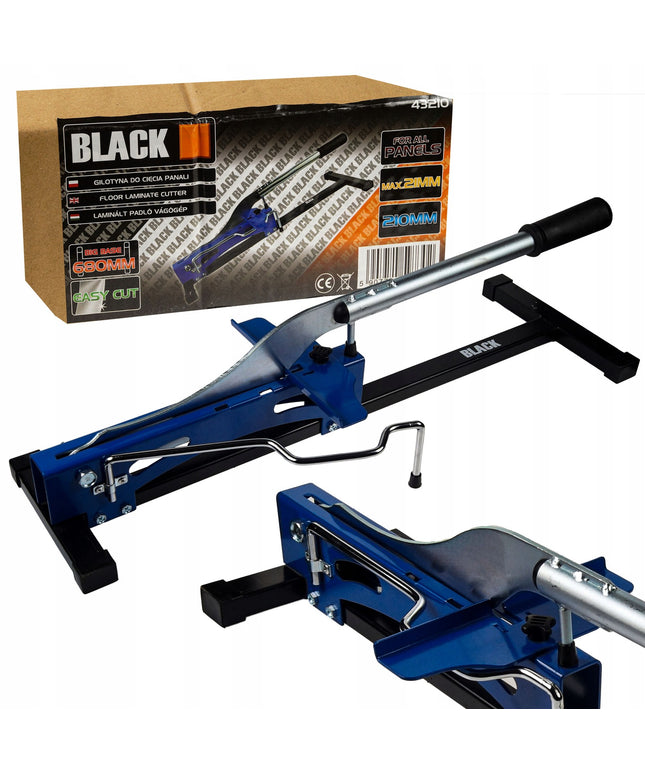 Giljotina grindų laminato plokščių pjovimui BLACK PROFESSIONAL