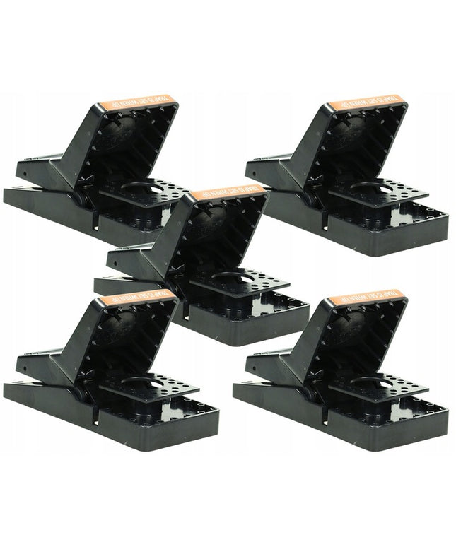 GILOTININIAI SPĄSTAI SU GAUDYKLE PELĖMS, ŽURKĖMS, GRAUŽIKAMS SX-5006 (5 VNT)