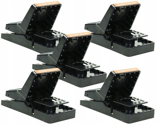 GILOTININIAI SPĄSTAI SU GAUDYKLE PELĖMS, ŽURKĖMS, GRAUŽIKAMS SX-5006 (5 VNT)