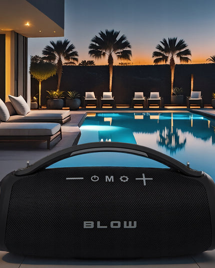 Nešiojamas belaidis Bluetooth garsiakalbis su SD, FM radiju, USB, AUX, mobiliuoju radiju ir dirželiu