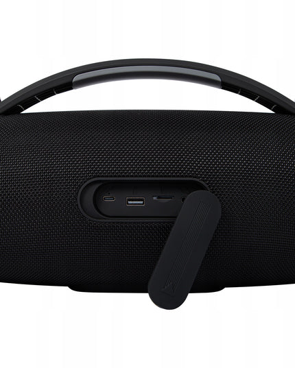 Nešiojamas belaidis Bluetooth garsiakalbis su SD, FM radiju, USB, AUX, mobiliuoju radiju ir dirželiu