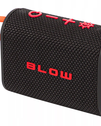 Nešiojamas belaidis „Bluetooth“ garsiakalbis BLOW AQUA TUNE, atsparus vandeniui IP67, FM radijas, USB, RGB