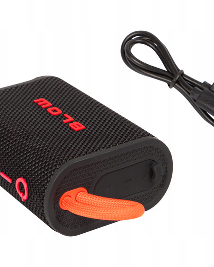 Nešiojamas belaidis vandeniui atsparus Bluetooth garsiakalbis IP67 su FM radiju, USB, RGB