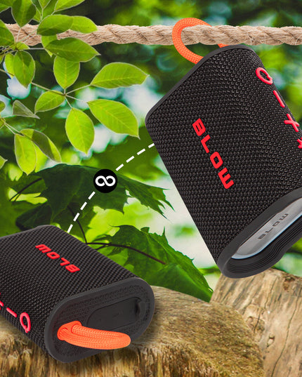 Nešiojamas belaidis vandeniui atsparus Bluetooth garsiakalbis IP67 su FM radiju, USB, RGB