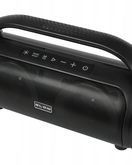 Nešiojamas belaidis vandeniui atsparus IPX5 Bluetooth garsiakalbis su FM radiju, USB ir RGB