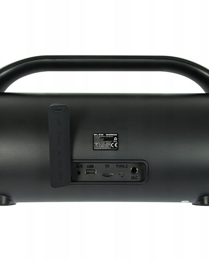 Nešiojamas belaidis vandeniui atsparus IPX5 Bluetooth garsiakalbis su FM radiju, USB ir RGB