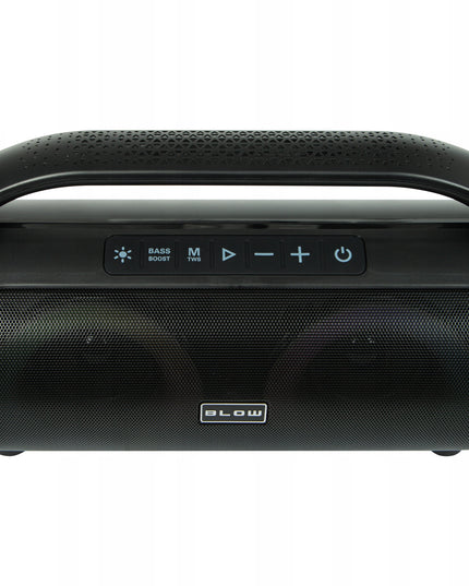 Nešiojamas belaidis vandeniui atsparus IPX5 Bluetooth garsiakalbis su FM radiju, USB ir RGB