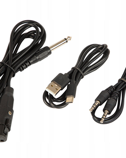 Nešiojamas Bluetooth USB Garsiakalbis BOOMBOX su RGB, Karaoke, Mikrofonu ir Nuotolinio Valdymo Pulteliu (Rinkinys)