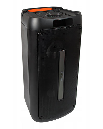 Nešiojamas Bluetooth USB Garsiakalbis BOOMBOX su RGB, Karaoke, Mikrofonu ir Nuotolinio Valdymo Pulteliu (Rinkinys)