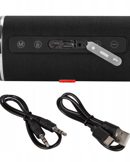 Nešiojamas Belaidis Bluetooth Garsiakalbis USB SD AUX FM Radijas Bokso Tipo Kolonėlė