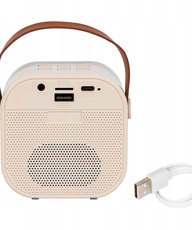 Xtech nešiojamas karaoke garsiakalbis „Bluetooth RGB“ su 2 mikrofonais, USB-C, microSD ir 3,5 mm „Jack“ jungtimi