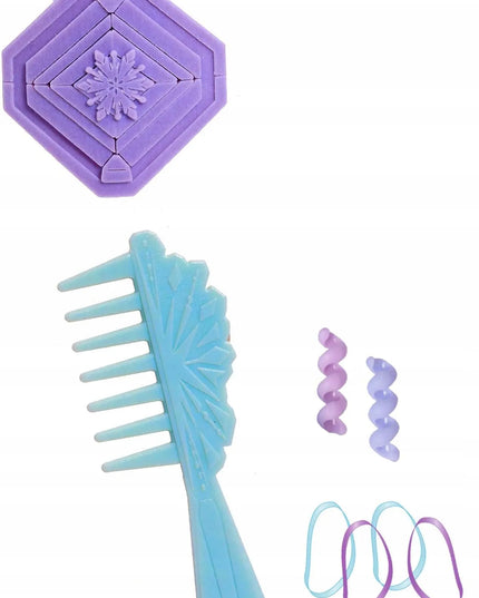 Disney Frozen 2 šukavimo ir stiliaus galva Elza 20 cm