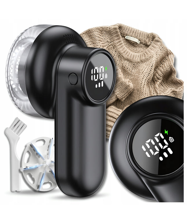 Elektrinis akumuliatorinis drabužių pūkelių kirpiklis, galingas audinių ir megztinių priežiūros prietaisas