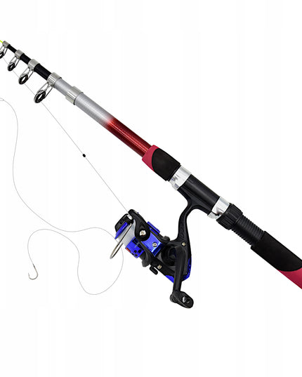 Paruoštas Žvejybos Rinkinys vandeniui: tinklas, masalai, kabliukai, stoperiai