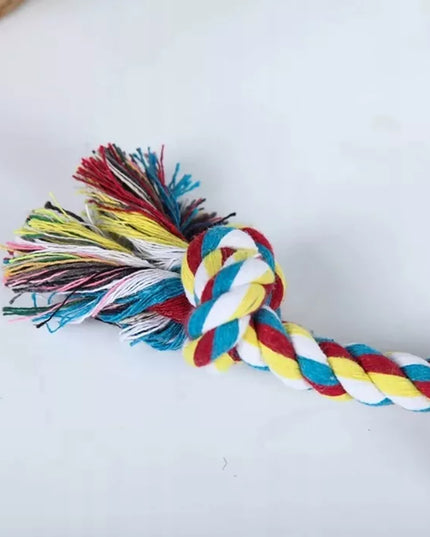 Kramtukas-traukalynė šunims, virvinis žaislas, 24 cm